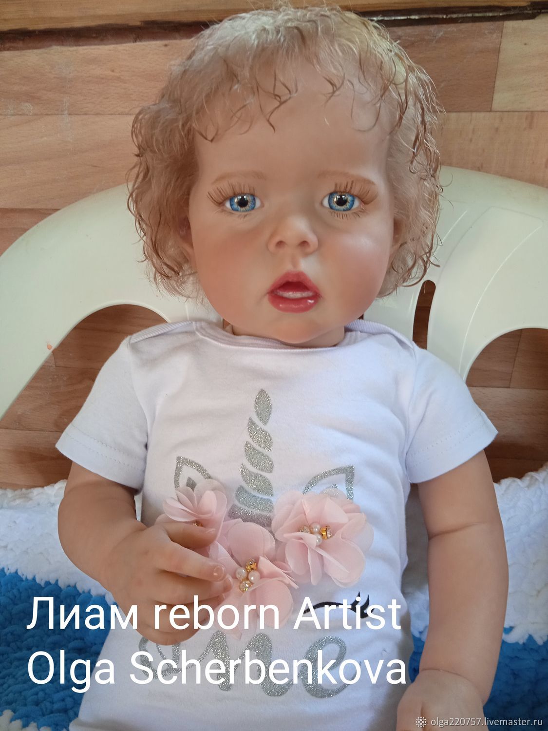 Кукла Реборн Лиам Купить Девочка