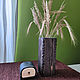 Заказать Шкатулка Комодик Bandsaw box для украшений деревянная черная. Rustic Texture. Ярмарка Мастеров. . Шкатулки Фото №3