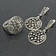 Ring Earrings Marcasite 925 Sterling Silver VAN0003, Jewelry Sets, Yerevan,  Фото №1