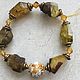 Bracelets from citrine and agate, male and female, Bead bracelet, Riga,  Фото №1