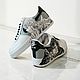 Кроссовки nike  AF1, ручная роспись, кастом, аниме, Барсерк арт. Кроссовки. O-Go-Art.Кастомизация одежды и обуви. Ярмарка Мастеров.  Фото №9