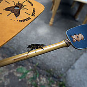 Сувениры и подарки handmade. Livemaster - original item fly swatter. Handmade.