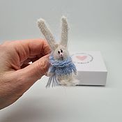 Украшения handmade. Livemaster - original item Bunny brooch OLAKRA. Handmade.
