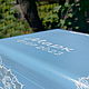 Order Baptismal chest, baptismal box. Gracilis (Workshop Elena Sugar). Livemaster. . Christening set Фото №3