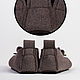 Мокасины из войлока COMFY BOW, 100% шерсть. Тапочки. Обувь Beliti (felted-slippers). Ярмарка Мастеров.  Фото №4