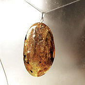 Украшения handmade. Livemaster - original item Very large pendant made of natural Baltic amber(478). Handmade.