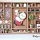 Kitchen shelf wooden with filling Chef Provence, Kitchen, Barnaul,  Фото №1