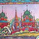 Batik painting 'the Temple complex in Korovniki. Yaroslavl '. Pictures. OlgaPastukhovaArt. Online shopping on My Livemaster.  Фото №2