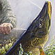Заказать Funny portrait of a fisherman. Andrej Smolenskij. Kartiny (andreysmolensky). Ярмарка Мастеров. . Pictures Фото №3