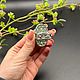 Серебряное кольцо с варисцитом. Кольца. Мастерская Орловых-Авторские изделия. Ярмарка Мастеров.  Фото №8