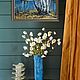 Order Painting of the spring nature of a birch tree by the river landscape in oil. olga-klim (olga-klim). Livemaster. . Pictures Фото №3