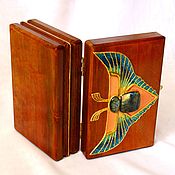 Для дома и интерьера handmade. Livemaster - original item Box with labradorite scarab. Handmade.