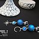 Заказать Серьги ассиметричные. Маргарита Туркина Украшения (marlijewelry). Ярмарка Мастеров. . Серьги классические Фото №3
