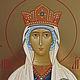 ЕЛЕНА , святая константинопольская царица, рукописная икона. Иконы. Ирина Макарова. Интернет-магазин Ярмарка Мастеров.  Фото №2