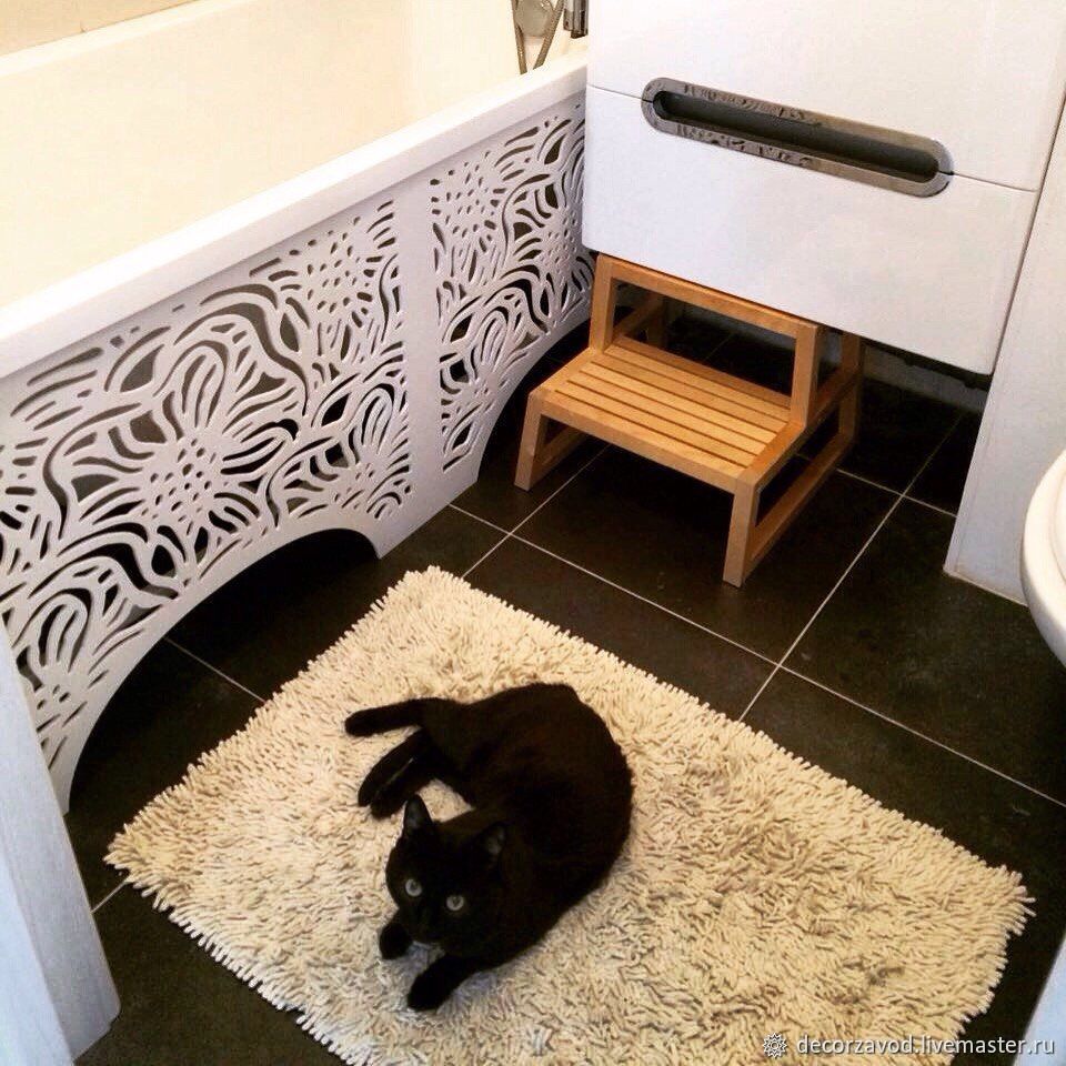 Экран для ванны \"Бабочка-Капустница\" в интернет-магазине Ярмарка ...