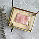 Gouache scraper rose quartz, Minerals, Moscow,  Фото №1