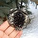 sterling silver pendant. Brooch / Pendant. Brooch-pendant 'Pomegranate', Pendant, Nizhny Novgorod,  Фото №1