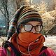 Гномья шапка-вафля. Шапки. Knitted Vintage (knitted-vintage). Интернет-магазин Ярмарка Мастеров.  Фото №2