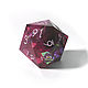 Заказать Большой дайс D20 для DnD Роза в банке. Geek Shelf. Ярмарка Мастеров. . Фишки и кости Фото №3