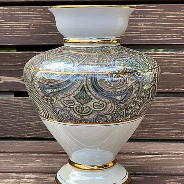 Японская ваза 'Золото' | Ваза, Вазы для цветов, Стеклянная ваза