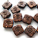 Hand carved coconut beads 22mm, Beads1, Bryansk,  Фото №1