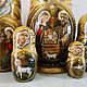Заказать Рождественская История, 5 мест, 20 см. Елена Фролова. Ярмарка Мастеров. . Матрешки Фото №3