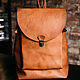 backpack leather large. Backpacks. LITTLE BIRDS leather crafts. Online shopping on My Livemaster.  Фото №2