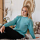 Sweater-Wave. Sweaters. Yuliya knitting. Online shopping on My Livemaster.  Фото №2