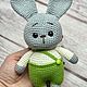 Зайка вязаный. Амигуруми куклы и игрушки. Нина Суханова. Ярмарка Мастеров.  Фото №7