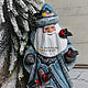 Дед мороз с пташками №128 (деревянный резной расписной), Дед Мороз и Снегурочка, Москва,  Фото №1