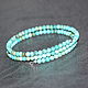 Women's bracelet made of natural turquoise. Bead bracelet. naturalkavni. Online shopping on My Livemaster.  Фото №2