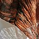 Шелковый платок шарф батик Коричневый, Палантины, Нижний Новгород,  Фото №1