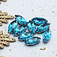 Order Rhinestones 15/7 mm Blue in a frame on the bottom of the boat. agraf. Livemaster. . Rhinestones Фото №3