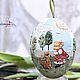 Easter eggs: Easter egg 'For joy'. Eggs. Olga Abakumova. Lolenya (lolenya). Online shopping on My Livemaster.  Фото №2
