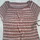 Order Knitted vest-t-shirt 'Striped-1' handmade. hand knitting from Galina Akhmedova. Livemaster. . Vests Фото №3