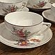 Винтаж: Антикварные кофейные пары , Modèle Dépose U.F.Limoges, Франция. Кружки винтажные. Brocante chez Alla. Ярмарка Мастеров.  Фото №5