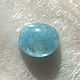 Заказать Кабошон аквамарина 8*10*5 (+0.2) мм. Zabaykalye-gem. Ярмарка Мастеров. . Кабошоны Фото №3
