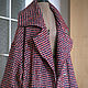 Coat big size 'Red speckled'. Coats. Lana Kmekich (lanakmekich). My Livemaster. Фото №5