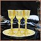 Beautiful wine glasses 'Favorite wine' z29, Dinnerware Sets, Chrysostom,  Фото №1