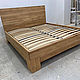 The 'Skenland' oak bed 1800h2000. Bed. Fabrika Lofta. Ярмарка Мастеров.  Фото №4