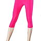 Sizes S, M. Bright cropped Fuchsia Bicycle Leggings. Vintage trousers. Butichok from N.. My Livemaster. Фото №4