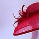 Соломенная шляпа "Red hat". Шляпы. 'Ariadne's thread' (ariadna_hats). Интернет-магазин Ярмарка Мастеров.  Фото №2
