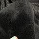  Artificial black sheepskin coat. Fabric. AVS -dressshop. My Livemaster. Фото №4