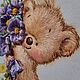  Мишка. Картины. Наталья Яковлева (karleta). Интернет-магазин Ярмарка Мастеров.  Фото №2