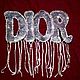 Embroidery, applique with sequins and rhinestones. Dior, Applications, Kurganinsk,  Фото №1