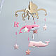 Sea mobile for girls with whales and stars, Toys for cribs, Belgorod,  Фото №1