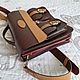 Заказать Классический портфель мессенджер. ALEX FLAIR • leather goods. Ярмарка Мастеров. . Портфель Фото №3