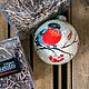 Елочный шар/Елочное украшение с ручной росписью: S-03. Елочные игрушки. Vivere Gifts. Интернет-магазин Ярмарка Мастеров.  Фото №2