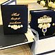 Шкатулка с сюрпризом. Упаковочная коробка. ꧁ Boutique chic ꧂ by Olga Gorskaya. Ярмарка Мастеров.  Фото №5