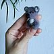 Мини коала. Детёныш коалы. Амигуруми куклы и игрушки. РинаМарина. Ярмарка Мастеров.  Фото №4